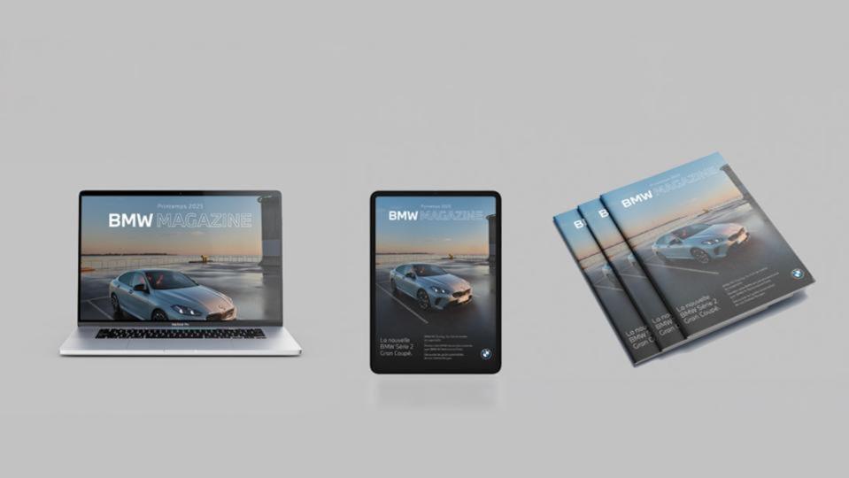 SEHEN SIE SICH JETZT DIE NEUE AUSGABE DES BMW MAGAZINS AN.